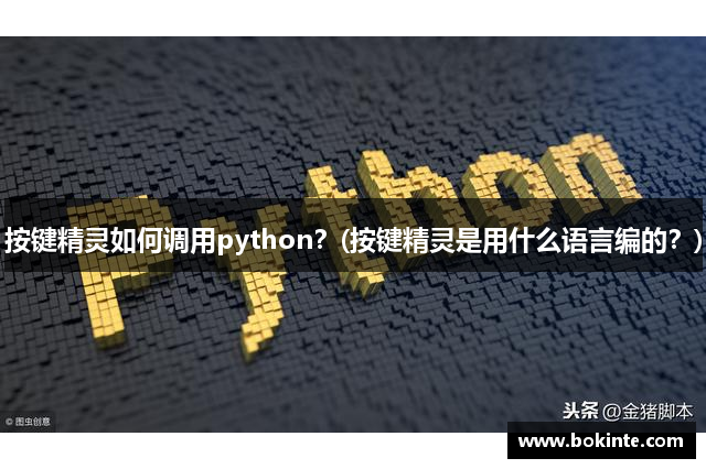 按键精灵如何调用python？(按键精灵是用什么语言编的？)